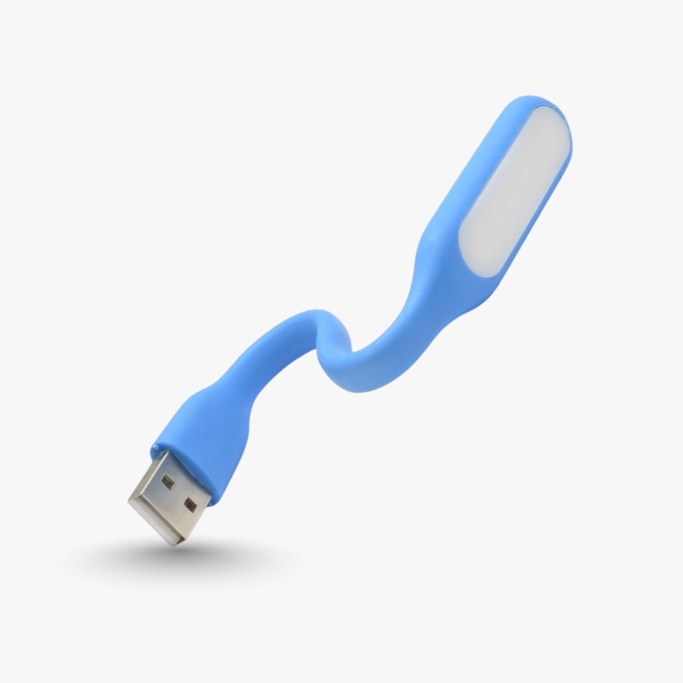 Flexible USB LED Light Lamp – Portable Mini USB LED (White Light)