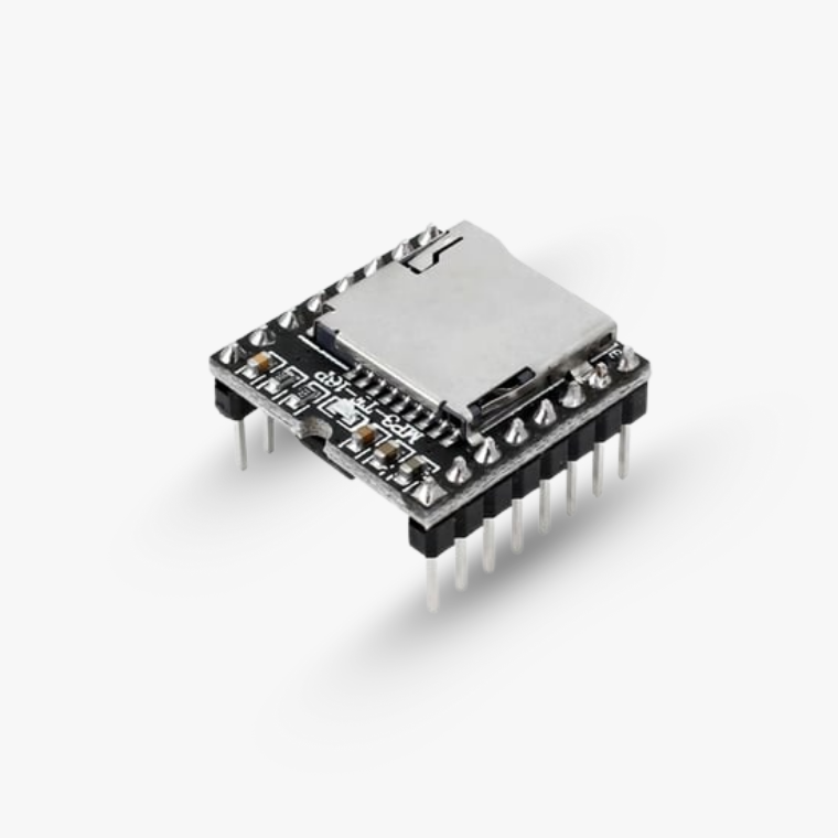 MP3-TF-16P MP3 Disk TF Card Module – Serial Port Control