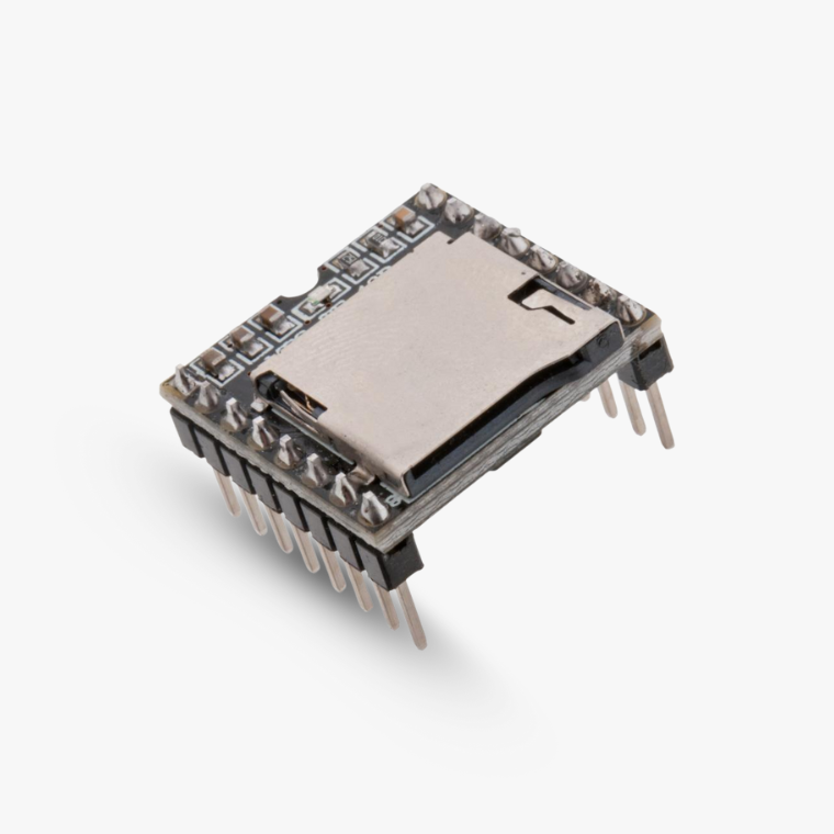 MP3-TF-16P MP3 Disk TF Card Module – Serial Port Control - Image 3