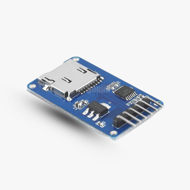 Micro SD Card Reader/Writer Module Breakout Board – SPI Interface