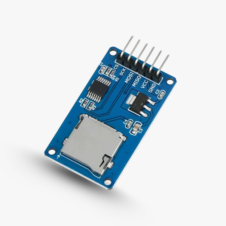 Micro SD Card Reader/Writer Module Breakout Board – SPI Interface - Image 2