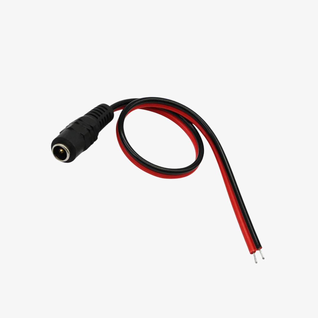 DC Jack Female Power Connector with Wire | 5.5 × 2.1 mm - Image 3