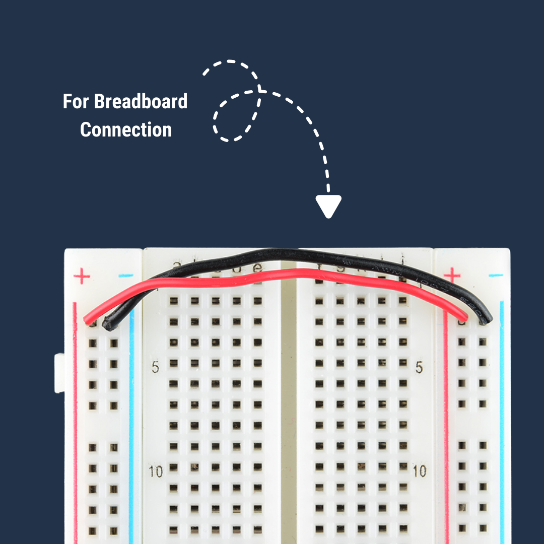 Single Strand Hookup Wire for Breadboard – Black | (1 Meter Pack) - Image 3