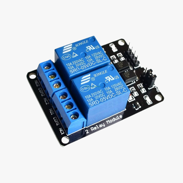 5V-2 Channel Relay Module Wth Optocoupler - Image 4
