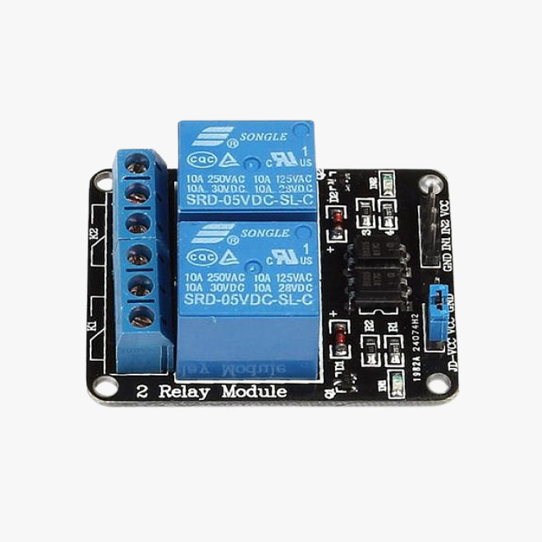 5V-2 Channel Relay Module Wth Optocoupler - Image 3