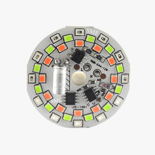 7In1 Automatic Color Changing Effect 220v DOB For DIY Colorful LED Bulb