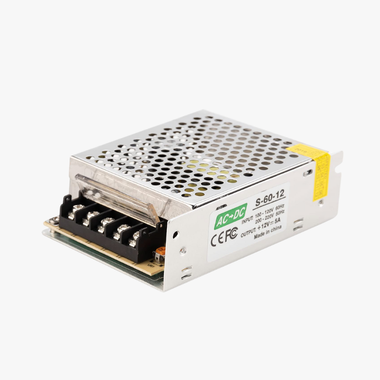 12V 5A SMPS 60W DC Metal Switch Mode Power Supply - Image 3