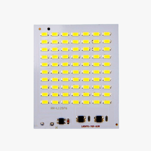 50W White Led DOB PCB Pannel From Direct 220V AC - 86mmx70mm