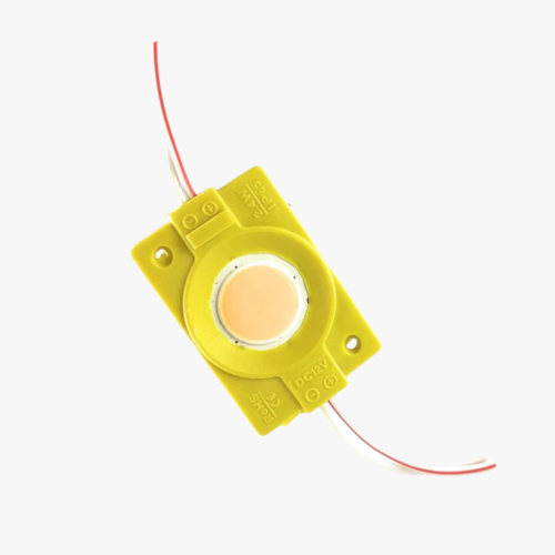 12v Coin COB High Brightness-Yellow Color - 1 Pcs