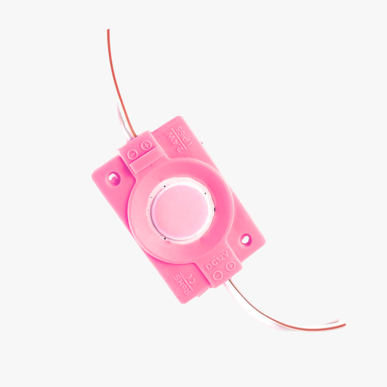 12v Coin COB High Brightness-Pink Color - 1 Pcs