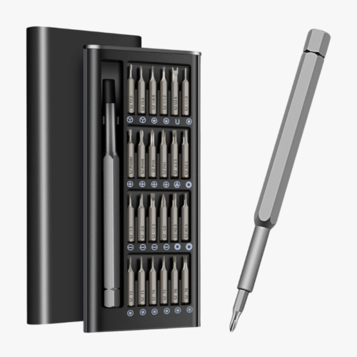 24-in-1 Mini Precision Screwdriver Set with Case – Magnetic & Multi-Purpose