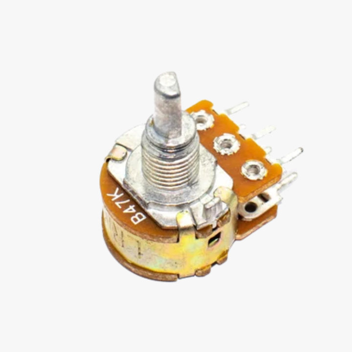 47K Ohm Dual Channel Potentiometer With Knob - 1 Pcs - Image 3