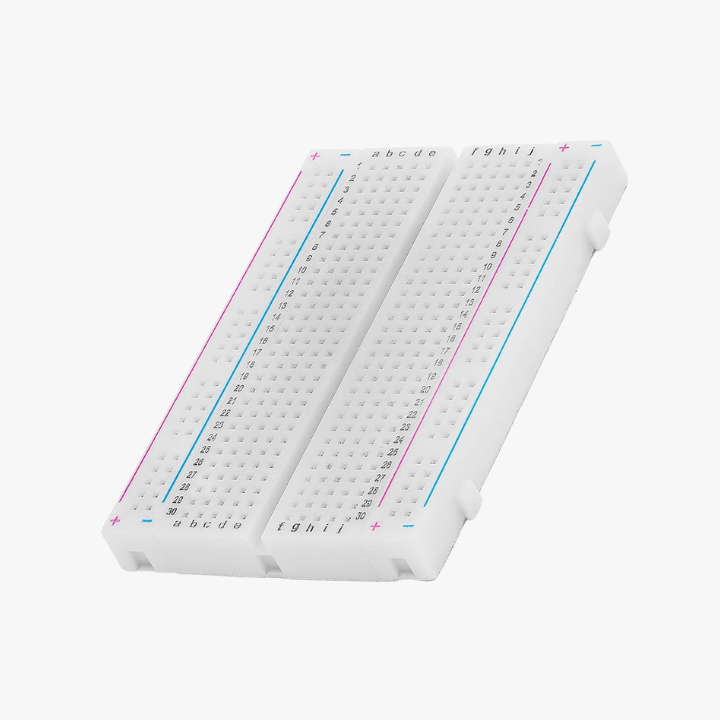 400 Points White Solderless Breadboard - Medium Size - Image 4