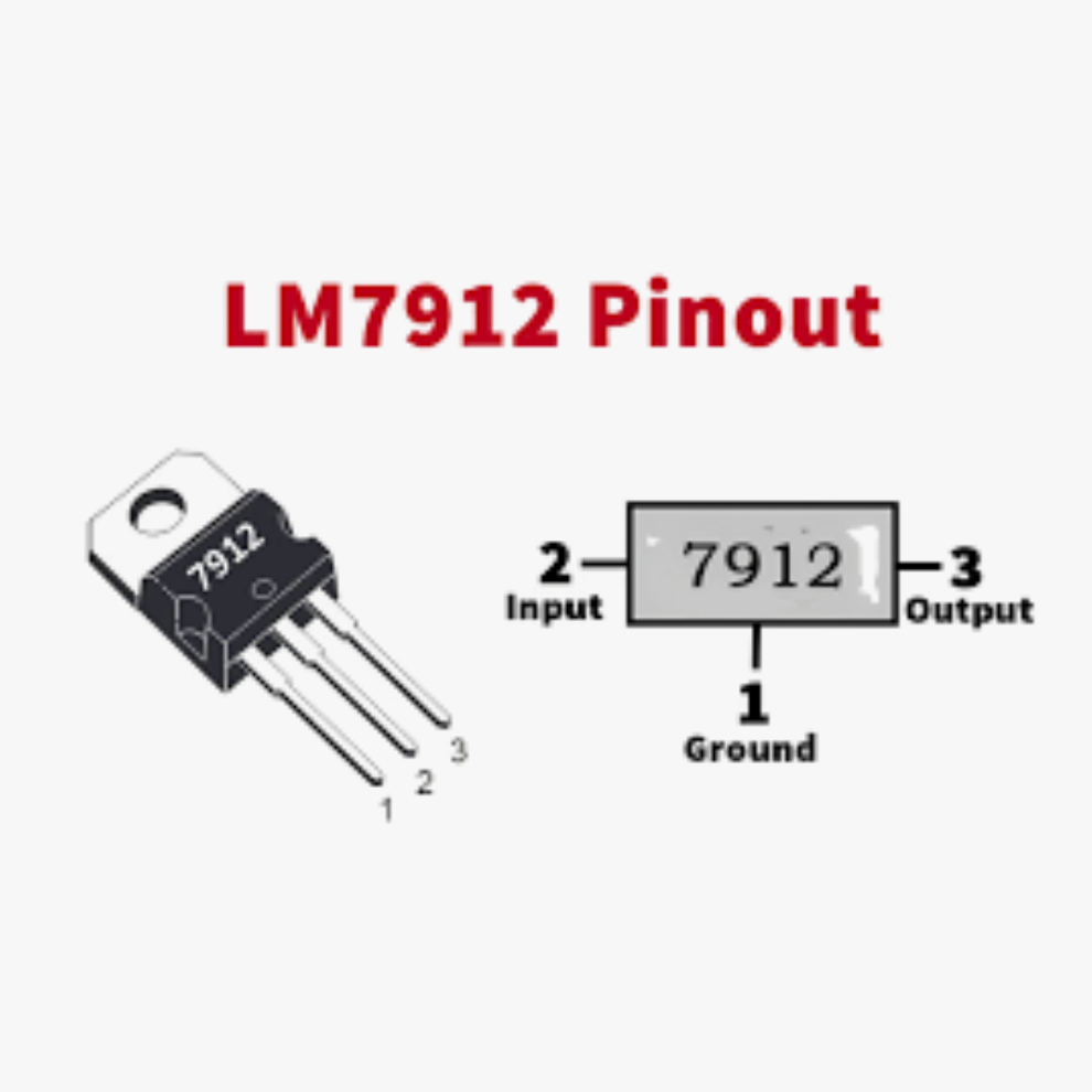LM7912 IC - 12V Negative Voltage Regulator IC - 1 Pcs - Image 4