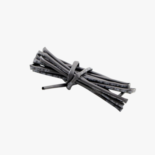 1mm Heat Shrink Sleeve Tube-Black - 1 Meter