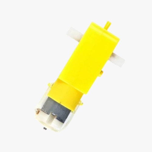 Dual Shaft BO Gear Motor-200 RPM-Straight - 1 Pcs