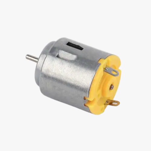 5v High Speed Round DC Motor-Yellow Color - 1 Pcs